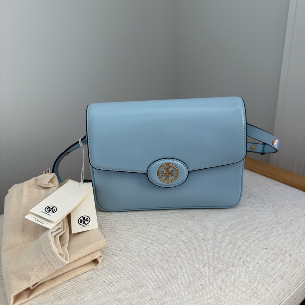 Tory Burch Light Blue Crossbody Bag